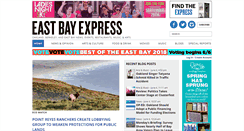 Desktop Screenshot of eastbayexpress.com